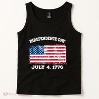 Independence Day American Flag Patriotic 1776 We The People Tank Top thumb 2