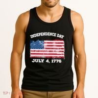 Independence Day American Flag Patriotic 1776 We The People Tank Top thumb 3
