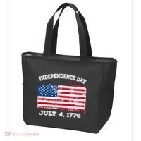 Independence Day American Flag Patriotic 1776 We The People Tote Bag thumb 3