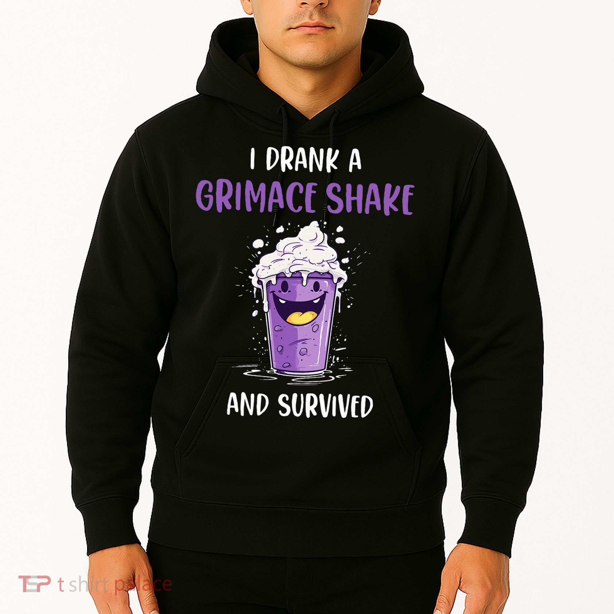 I drank a grimace shake and survived Hoodie