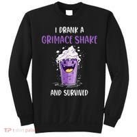 I drank a grimace shake and survived Sweatshirt thumb 0