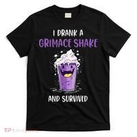 I drank a grimace shake and survived T-Shirt thumb 0