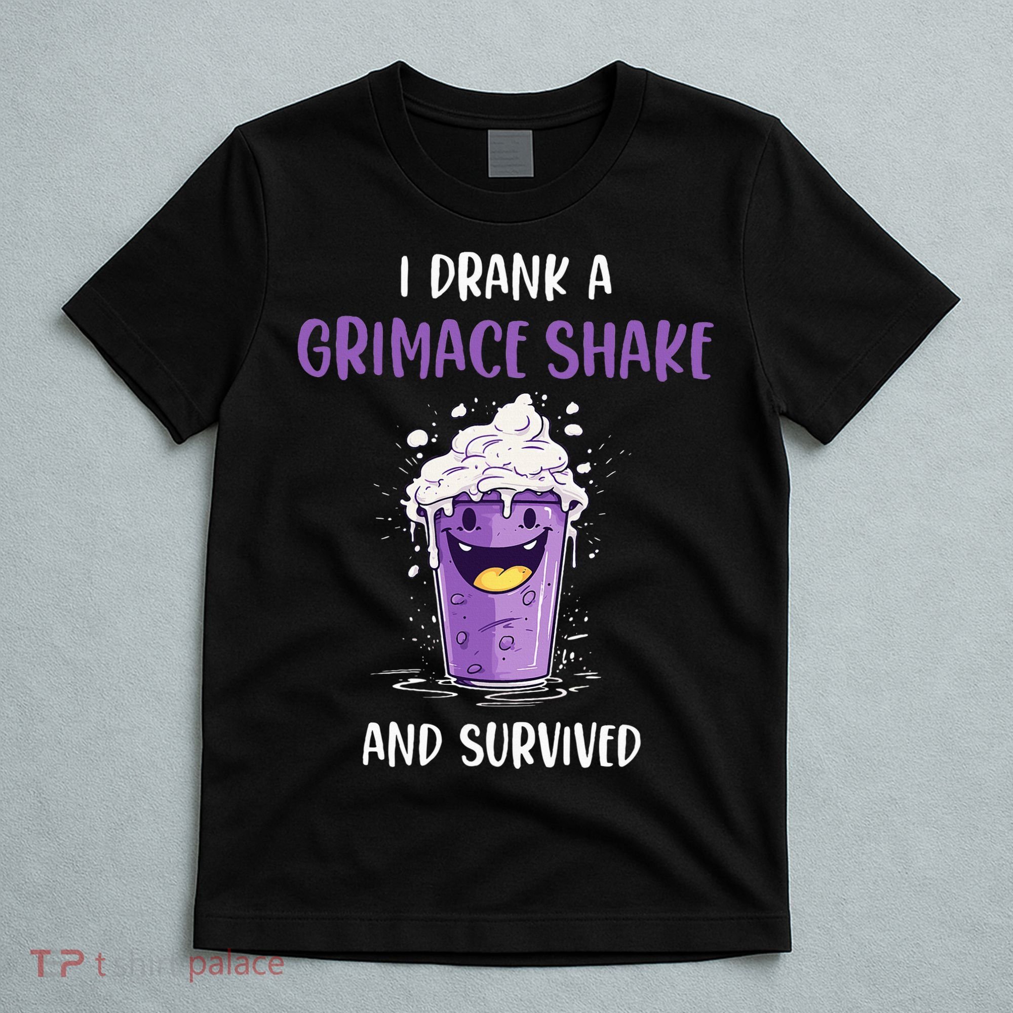 I drank a grimace shake and survived T-Shirt