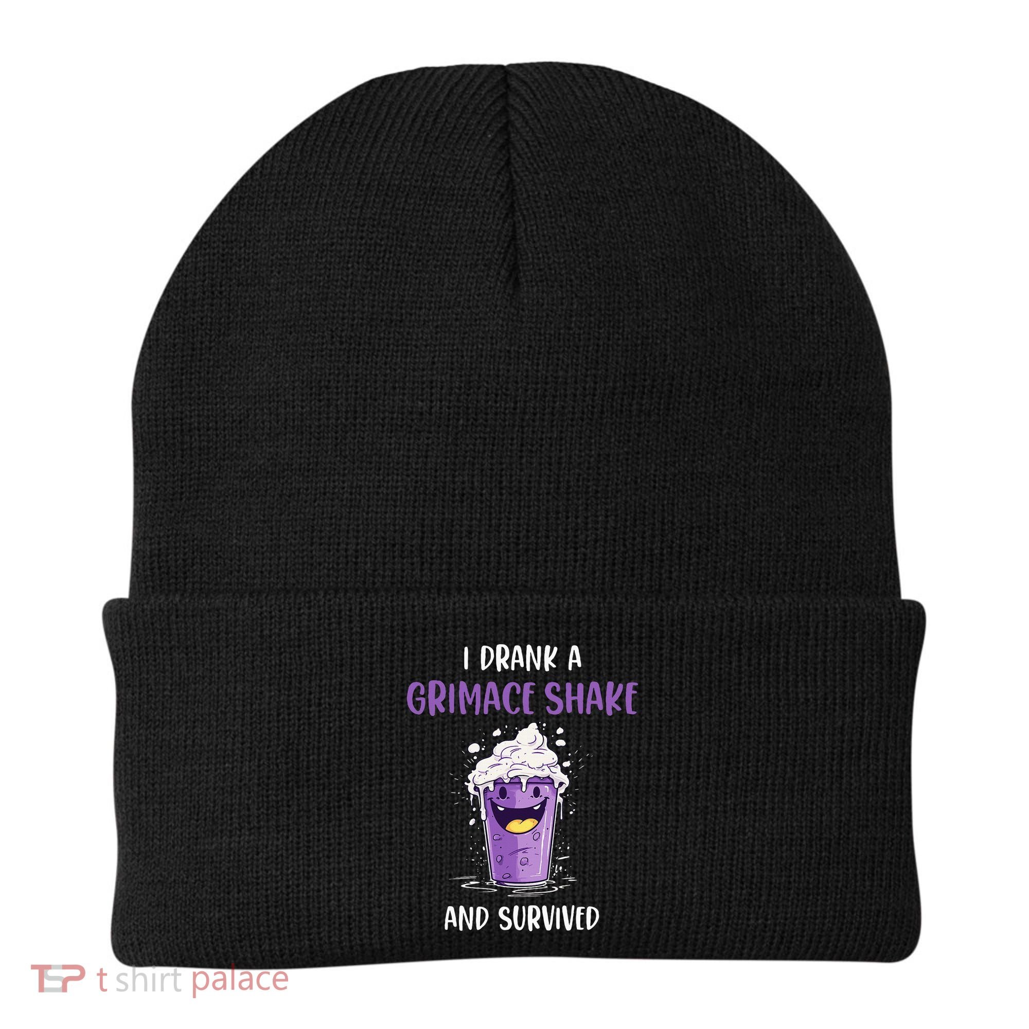 I drank a grimace shake and survived Beanie