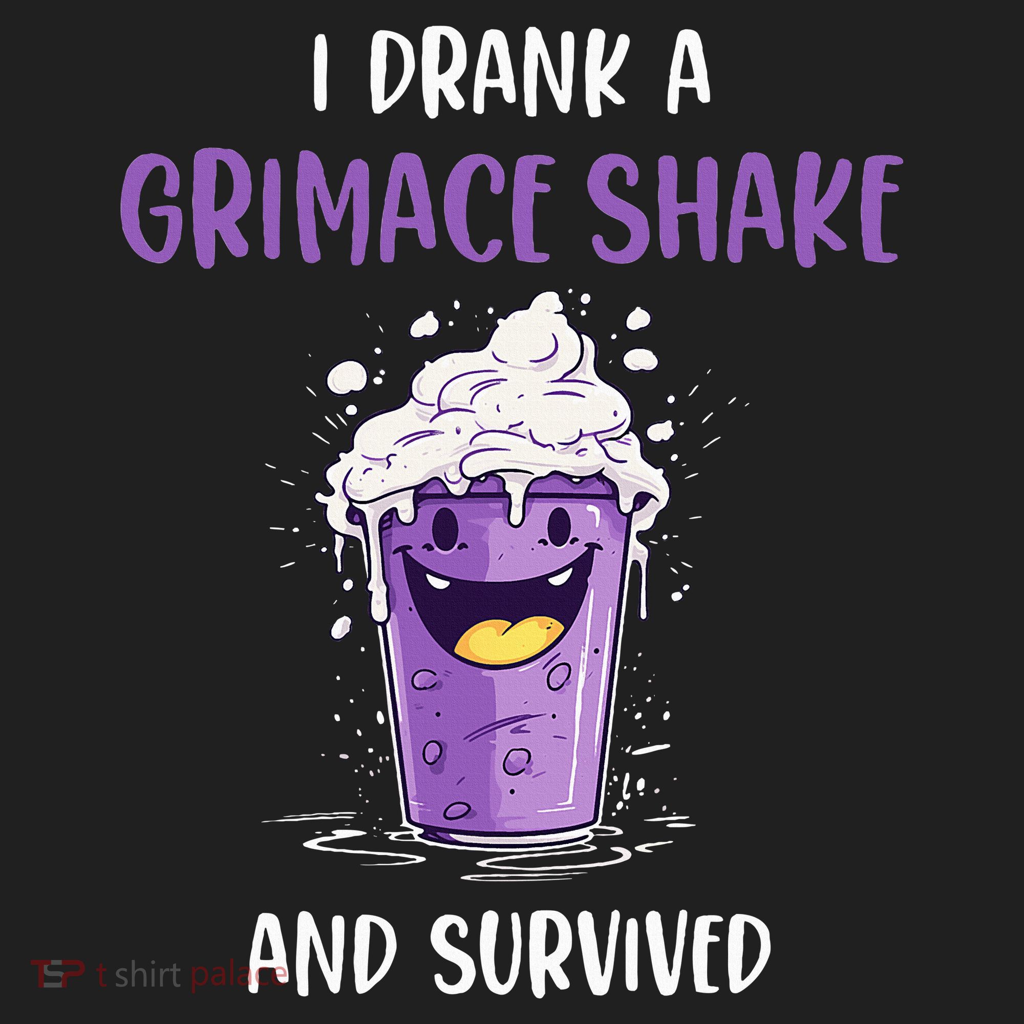 I drank a grimace shake and survived Beanie