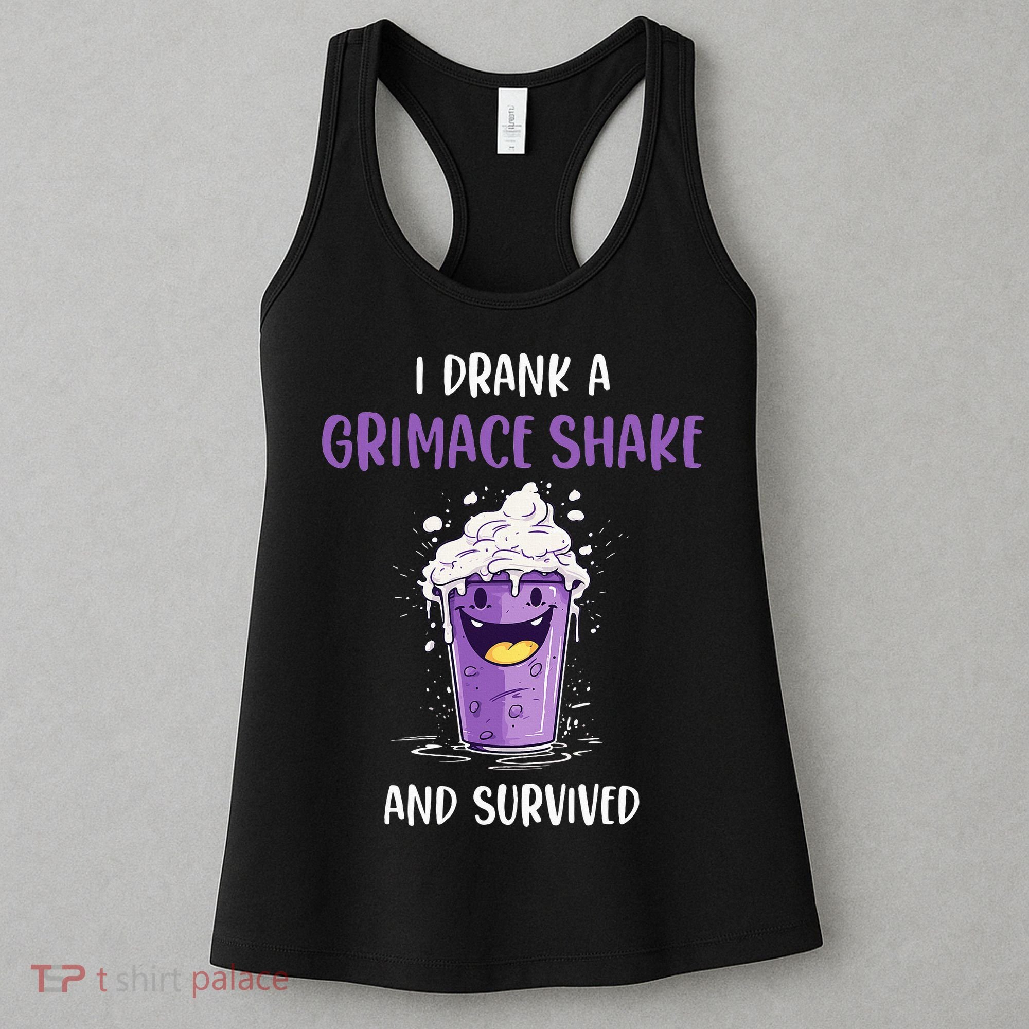 I drank a grimace shake and survived Women's Tank Top