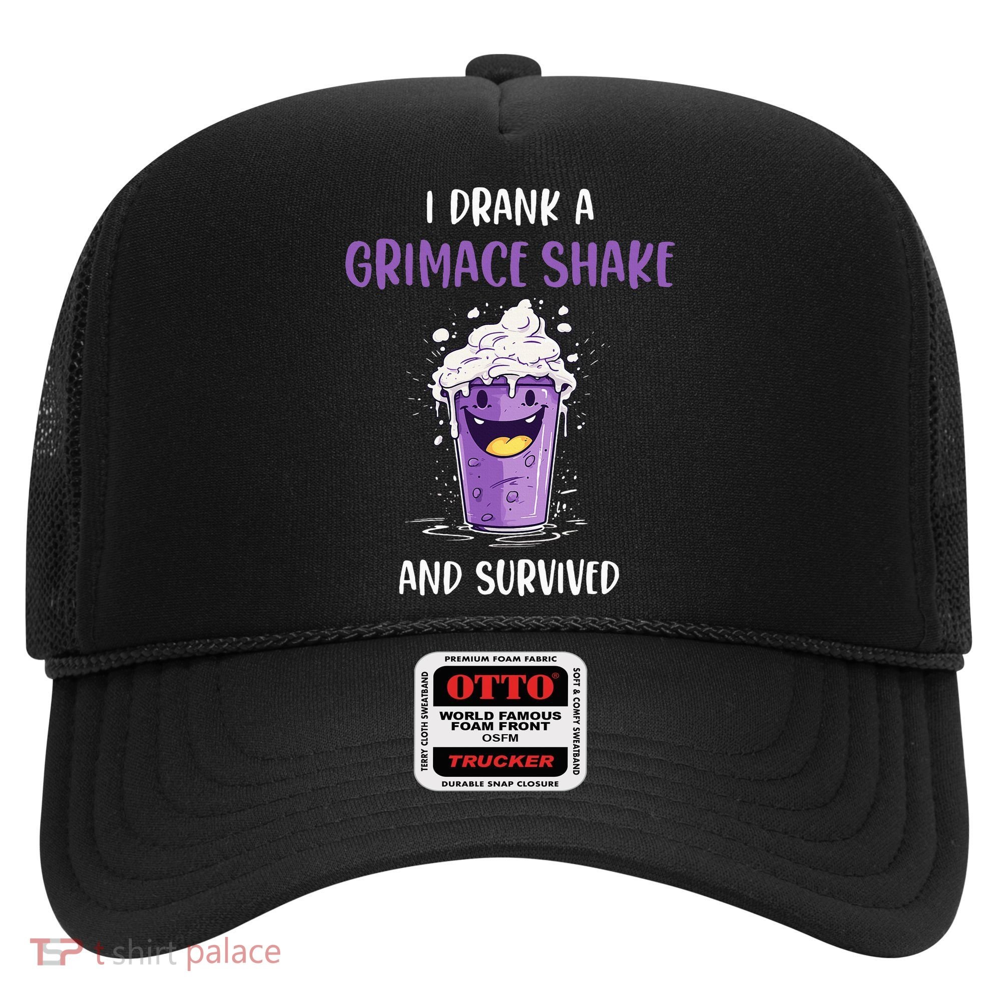 I drank a grimace shake and survived Hat