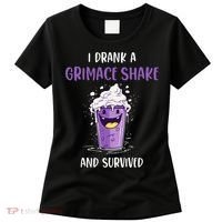 I drank a grimace shake and survived Women's T-Shirt thumb 0