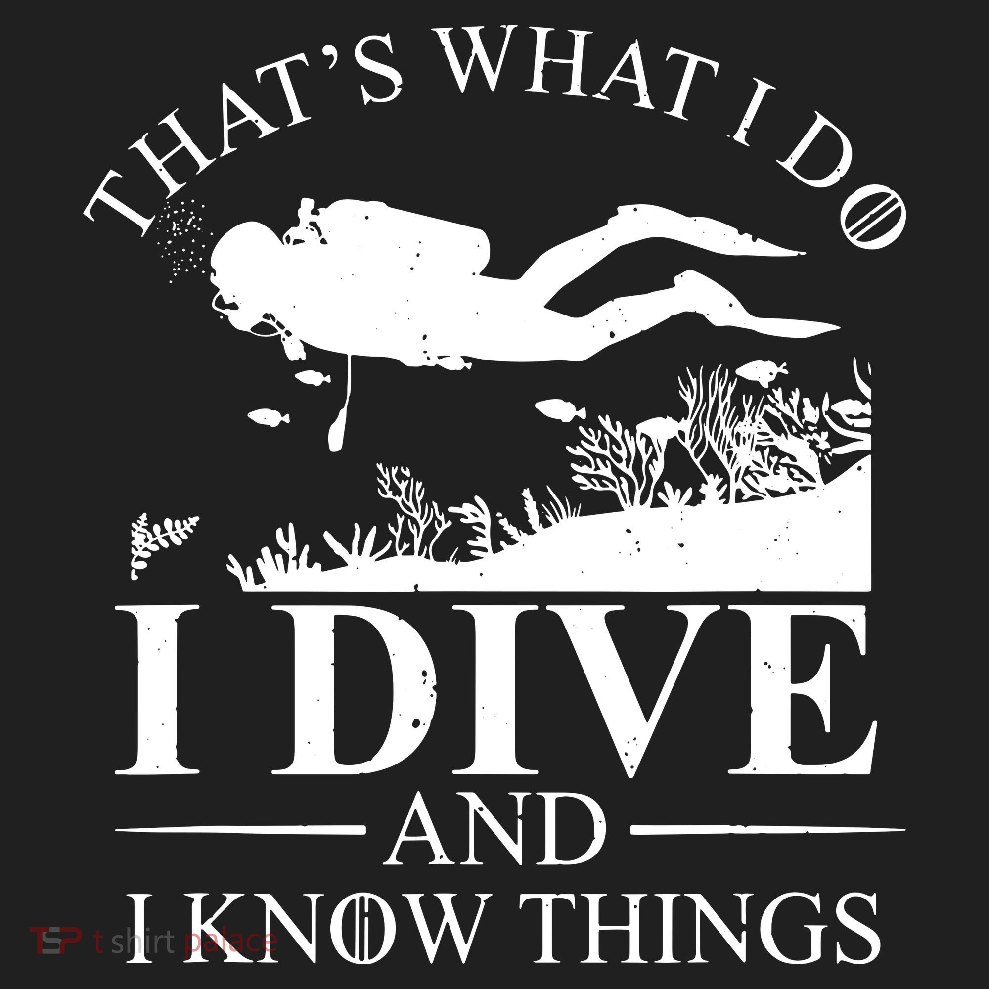 I Dive And I Know Things Scuba Diver Gift Scuba Diving Tumbler