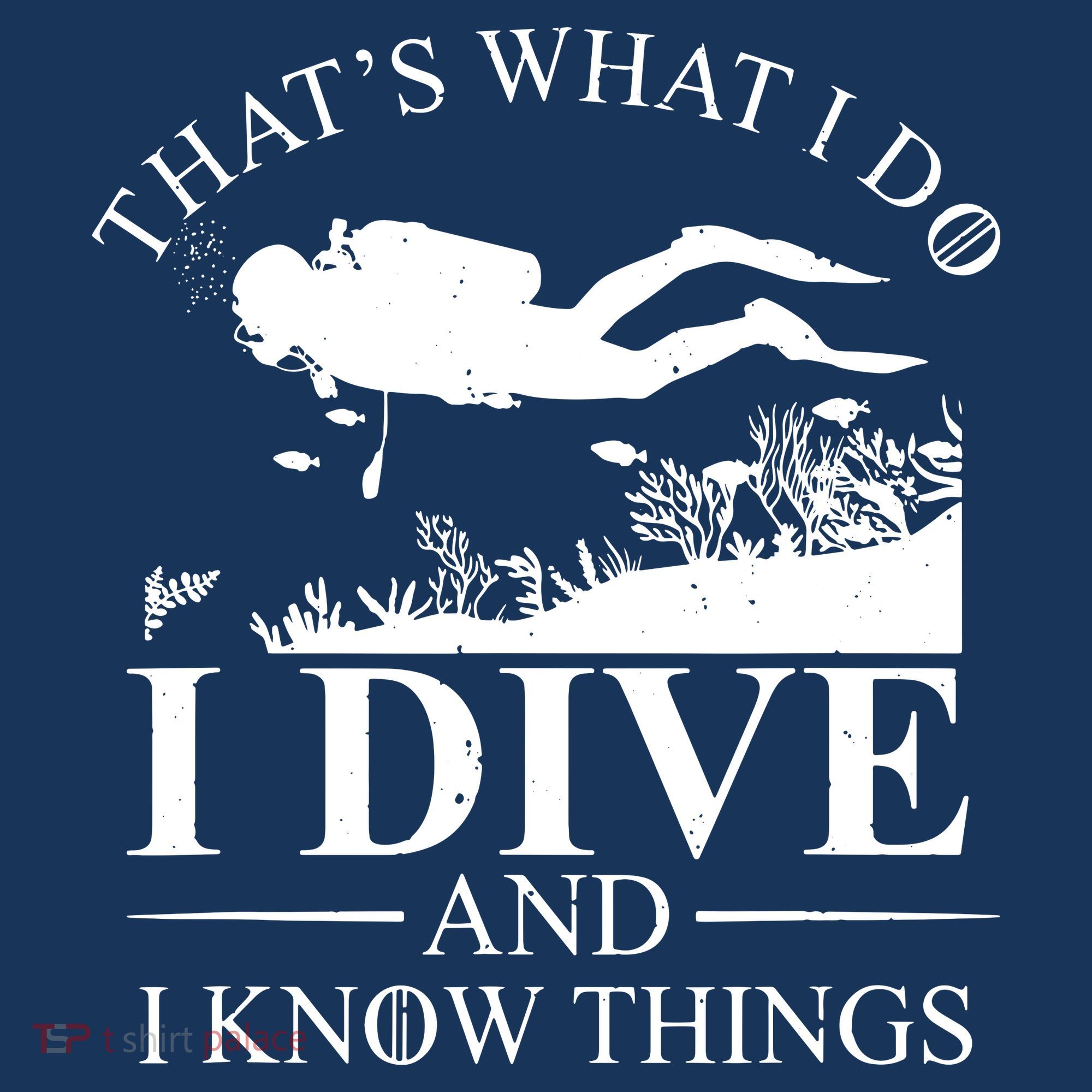 I Dive And I Know Things Scuba Diver Gift Scuba Diving Kids Sweatshirt