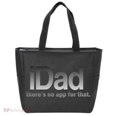 IDad There's No App For That Funny Tote Bag