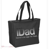 IDad There's No App For That Funny Tote Bag thumb 2