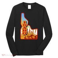 Idaho Potatoes State Outline Long Sleeve Shirt thumb 0