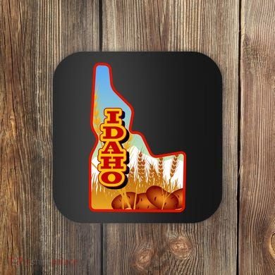 Idaho Potatoes State Outline Coaster