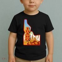 Idaho Potatoes State Outline Toddler T-Shirt thumb 2