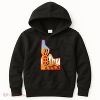 Idaho Potatoes State Outline Kids Hoodie thumb 0