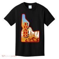 Idaho Potatoes State Outline Kids T-Shirt thumb 0