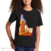Idaho Potatoes State Outline Kids T-Shirt thumb 2