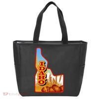 Idaho Potatoes State Outline Tote Bag thumb 0