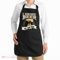 I Drink Beer And I Know Things Funny Drinking Apron thumb 2