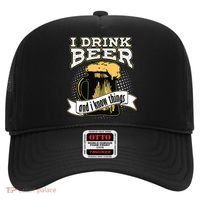 I Drink Beer And I Know Things Funny Drinking Hat thumb 0