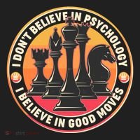 I Don't Believe In Psychology I Believe In Good Moves Chess Fan Hat thumb 2