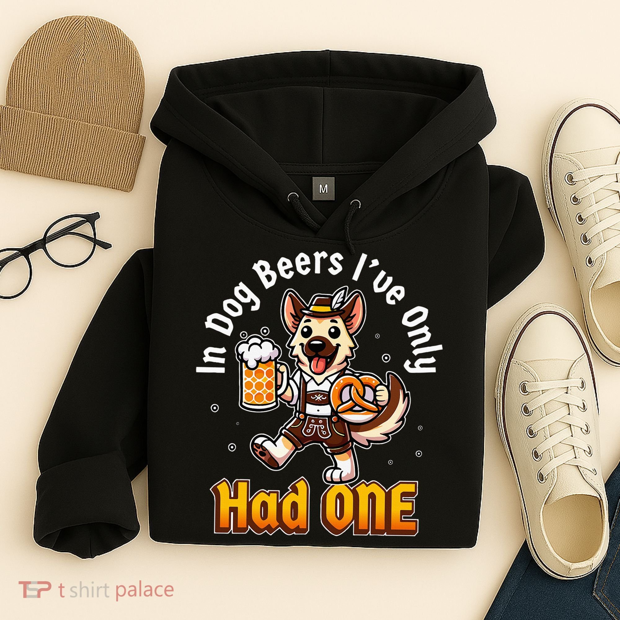 In Dog Beers IVe Only Had One Oktoberfest Drinking Hoodie