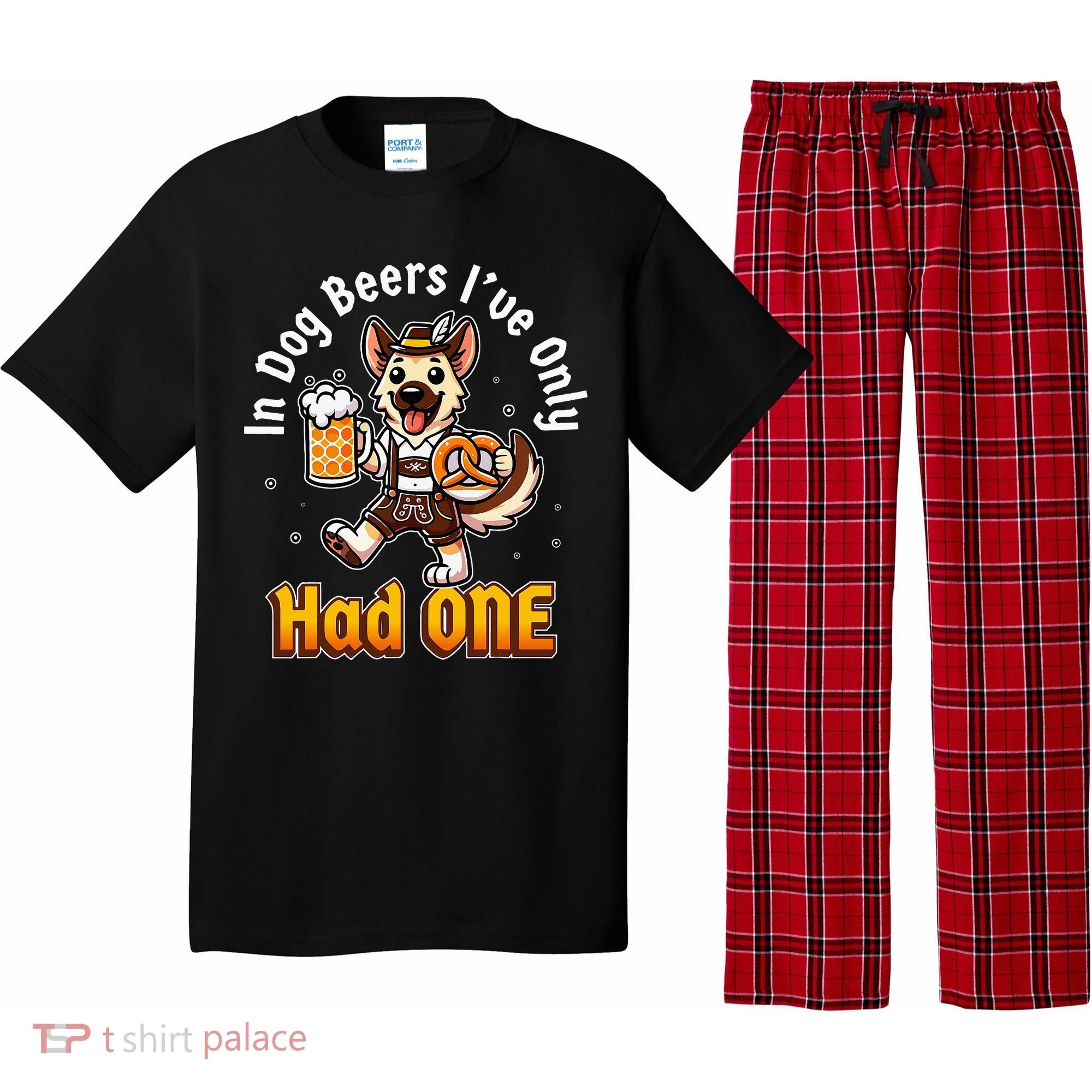 In Dog Beers IVe Only Had One Oktoberfest Drinking Pajama Set