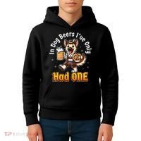 In Dog Beers IVe Only Had One Oktoberfest Drinking Kids Hoodie thumb 4