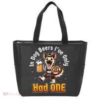 In Dog Beers IVe Only Had One Oktoberfest Drinking Tote Bag thumb 0