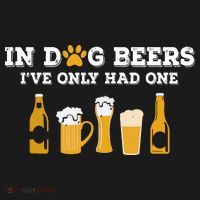 In Dog Beers I've Only Had One Funny ETOH Ornament thumb 1