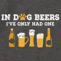 In Dog Beers I've Only Had One Funny ETOH Women's Tank Top thumb 5