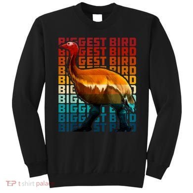 I'm Da Biggest Bird Meme For Bird Funny Retro Vintage Sunset Sweatshirt