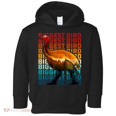 I'm Da Biggest Bird Meme For Bird Funny Retro Vintage Sunset Toddler Hoodie