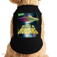 I Don't Believe In Humans UFO Doggie Tank thumb 0