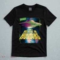 I Don't Believe In Humans UFO T-Shirt thumb 5