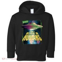 I Don't Believe In Humans UFO Toddler Hoodie thumb 0