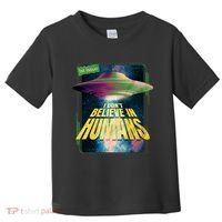 I Don't Believe In Humans UFO Toddler T-Shirt thumb 0