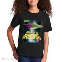 I Don't Believe In Humans UFO Kids T-Shirt thumb 2