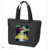 I Don't Believe In Humans UFO Tote Bag thumb 3