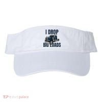 I Drop Big Loads Trucking Funny Trucker Truck Driver Visor thumb 0