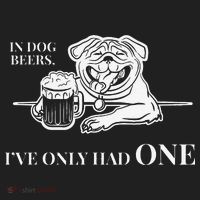 In Dog Beers Ive Only Had One Funny Drinking Beanie thumb 2