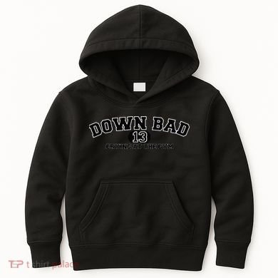 IM Down Bad Crying At The Gym Kids Hoodie