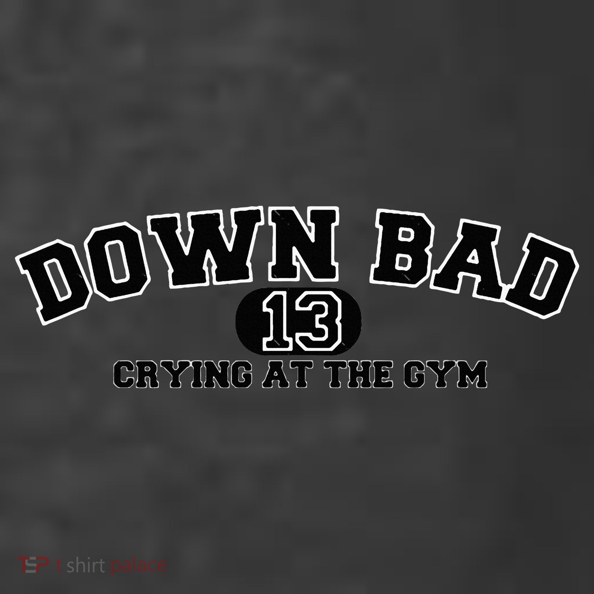IM Down Bad Crying At The Gym Women's Hoodie