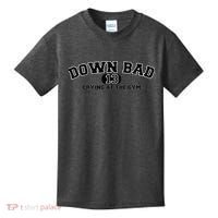 IM Down Bad Crying At The Gym Kids T-Shirt thumb 0