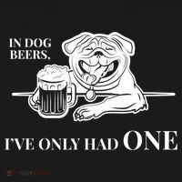In Dog Beers I've Only Had One - Funny Drinking Women's Tank Top thumb 5
