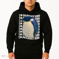 I'm Da Biggest Bird Meme For Bird Lovers Meme Enthusiasts Hoodie thumb 2