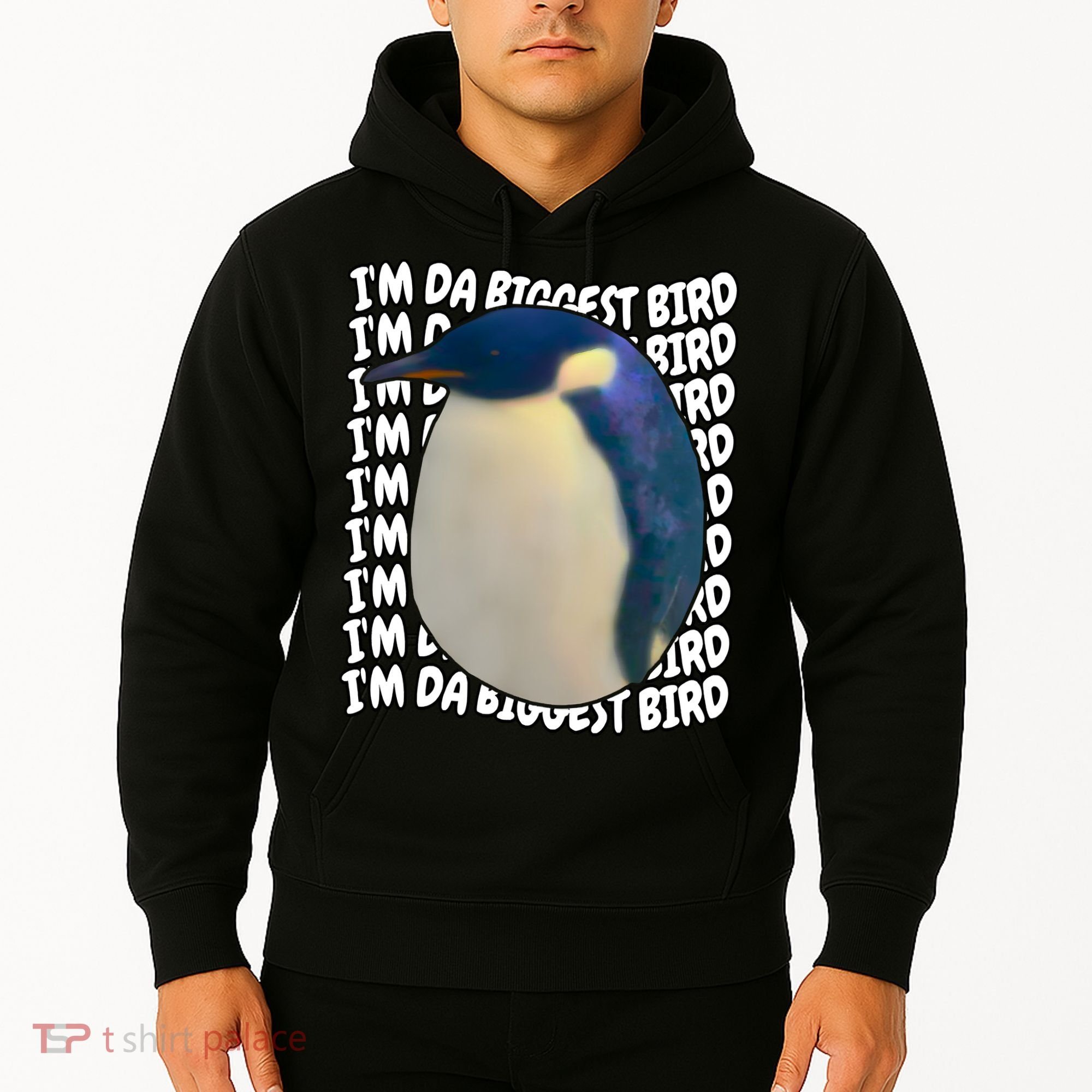 I'm Da Biggest Bird Meme For Bird Lovers Meme Enthusiasts Hoodie