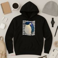 I'm Da Biggest Bird Meme For Bird Lovers Meme Enthusiasts Hoodie thumb 3
