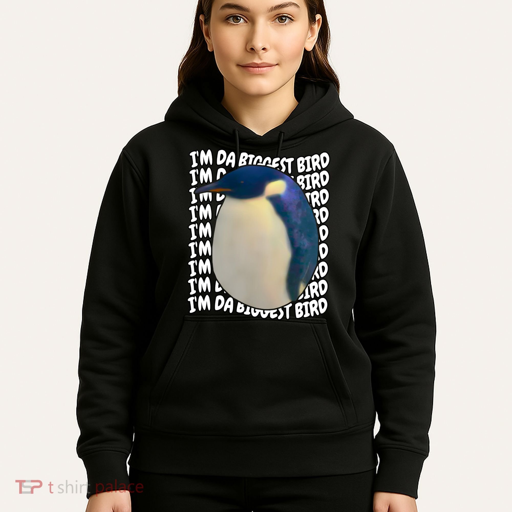 I'm Da Biggest Bird Meme For Bird Lovers Meme Enthusiasts Hoodie